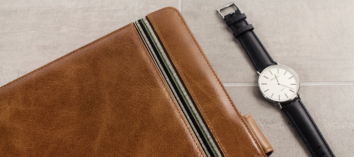 Tuff-Luv Alston Craig Vintage Leather iPad Pro 9.7 inch Case - Brown